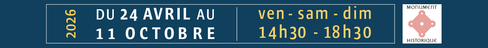 bandeau bleu horaires et dates grand écrans